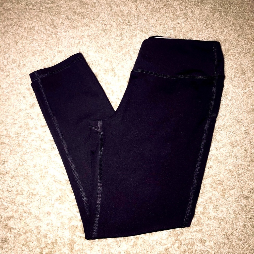 Maroon Yoga pants- crop